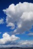 Cumulus clouds over Chuckwalla Valley (#2, vertical), California