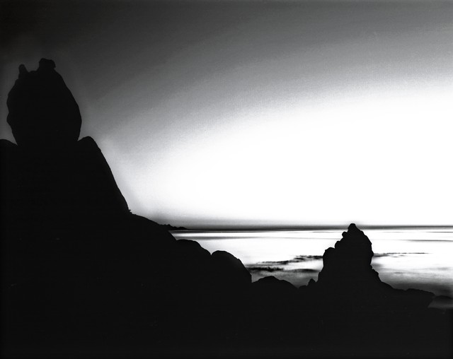Rocky outcrop near Monastery Beach, Carmel, California
