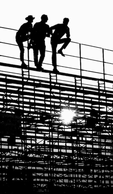 After the race (#1), Riverside Raceway, California