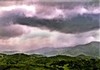 Weather over hills (#2, color)... Solano County, California