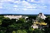 Temple of Venus and Temple of the Sorcerer, Uxmal, Yucatan Peninsula, Mexico