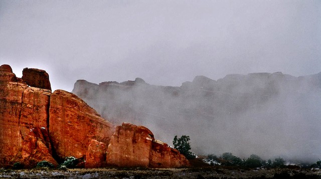 Rust-red rock formations (#1), Arches National Park, Utah