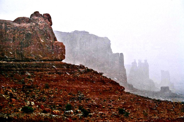 Rust-red rock formations (#2), Arches National Park, Utah