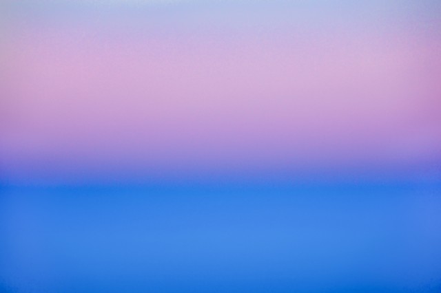 Lavender sky, blue sea at dawn (#2), Big Sur, California