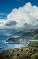 Big cumulus clouds (#1, vertical)... Big Sur, California
