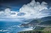 Big cumulus clouds (#2, horizontal)... Big Sur, California