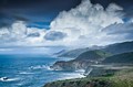 Big cumulus clouds (#2, horizontal)... Big Sur, California