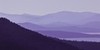 Mist and purple mountains majesty (#1, color)... Lassen Volcanic National Park, California