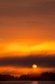 Sunrise from an island (#2), Maine Coast