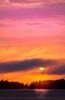 Sunrise and god's rays (#4), from an island off the Maine Coast
