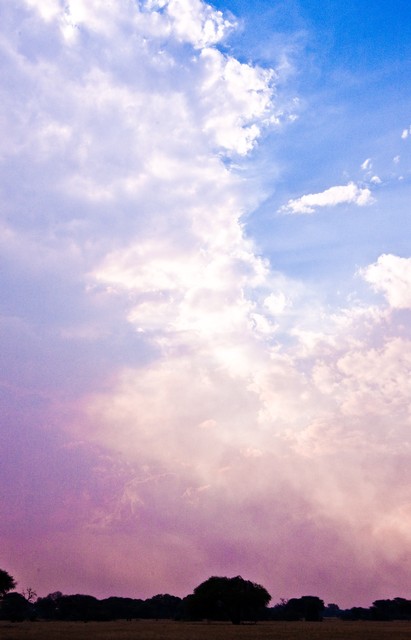 Africa's colorful clouds (#1), Hwange National Park, Zimbabwe