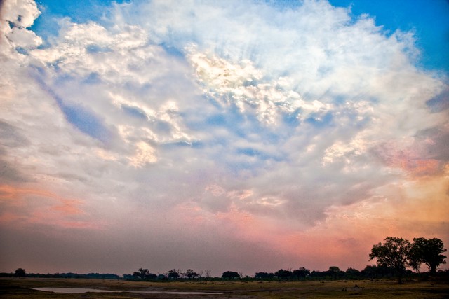 Africa's colorful clouds (#2), Hwange National Park, Zimbabwe