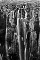 Victoria Falls (#2, black and white, vertical), Victoria Falls National Park, Zimbabwe