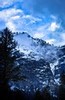 Clouds over a ridge, Yosemite National Park, California
