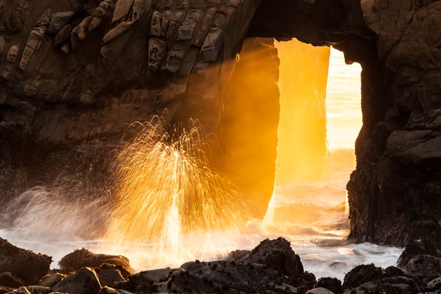 Surf Sparks, Big Sur Coast
