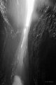 Narrow Path Through the Chasm, Huangshan Mountains, China