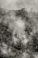 Rice Terraces at Longsheng (#4, black and white, vertical)