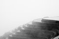 Fog Obscures Longsheng Rice Terraces