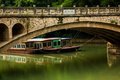 Bridge Over Li River in Town of Xingping