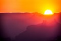 Sunset at the Grand Canyon's Desert View Overlook (#11, color, horizontal)