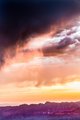 Sunset at Grand Canyon's Grand View Overlook (#1, color, vertical)