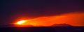 Panoramic twilight at Grand Canyon's Hopi Point (panorama #2)