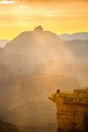 Sunrise at Grand Canyon's Mather Point Overlook (#1, color, vertical)