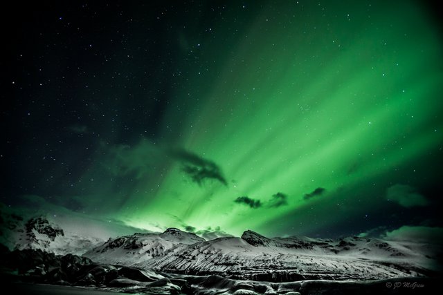 Aurora Borealis in Southern Iceland (#2)