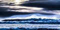 Surf Crashing at the Arctic Ocean Shore (#8, color, horizontal)