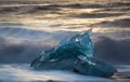 Iceberg at the Edge of the Arctic Sea (#3, color, horizontal)