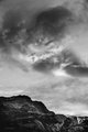 Clouds over Fitz Roy massiff from Rio de Las Vueltas, Parque National Los Glaciares, Patagonia, Argentina