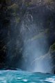 Salto Grande Waterfall and Mist, Parque Nacional Torres del Paine, Patagonia, Chile