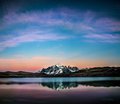 Dawn at Laguna Amarga #3, Parque National Torres del Paine, Patagonia, Chile