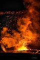 Kiluaea Caldera Flares Orange and Yellow, #2