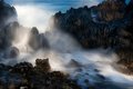 Rocky Surf, Sea Spray and Waves at Laupahoehoe Point #1