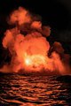 Lava Flows into Sea in the Kalapani Volcanic Area #1