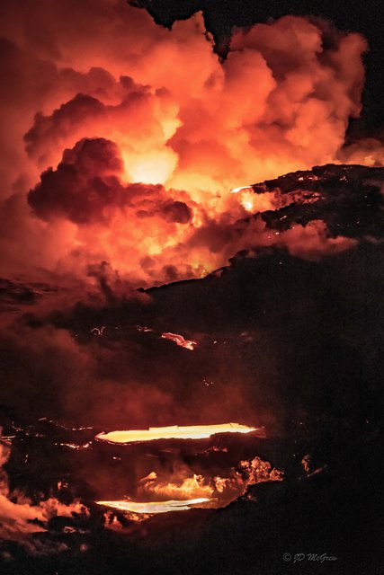 Lava Flows into Sea from Eastern Rift Zone of Kilauea #1