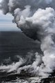 Clouds of Smoke Rise from Lava Flowing into the Sea #2