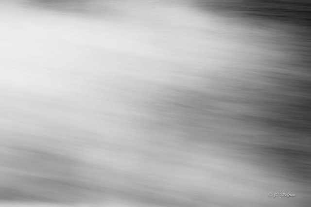 Abstract of Sea from Speeding Boat, Hawaii #4