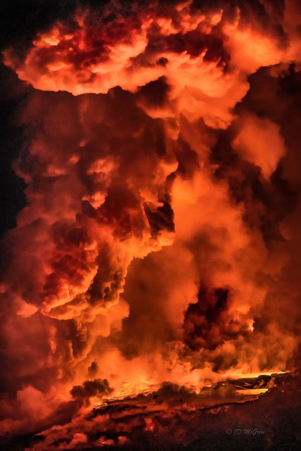 Lava Flows into Sea from Eastern Rift Zone of Kilauea #4