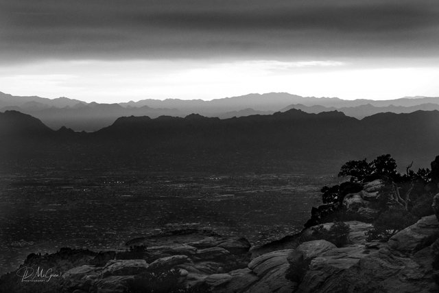 Twilight at Windy Point on Mt. Lemmon #2