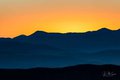 Satin Sunrise at Clingman's Dome, #1, horizontal