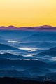 Satin Sunrise at Clingman's Dome, #2, vertical