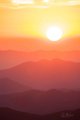 Ridgelines at Sunset in the Great Smokys, #2, vertical