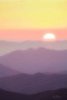Ridgelines at Sunset in the Great Smokys, #5, vertical