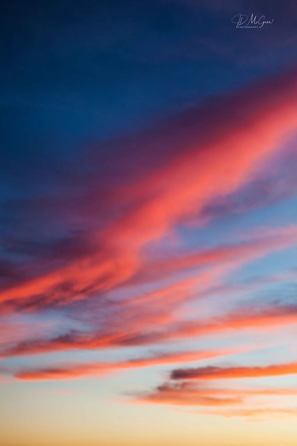 Red Clouds at Sunset at Clingman's Dome