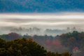 Morning Mist in the Great Smokys, #12, color, horizontal