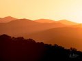 God's Rays and Glow in Gold on the Blue Ridge Parkway #7, horizontal, color