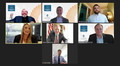 Leading conversation at the Zoom webinar with Senator Dave Cortese were Alan Barbic, Gustavo Gonzalez, SILVAR GAD Ryan Carrigan, below are SCCAOR GAD Gina Zari, Senator Cortese, SCCAOR CEO Neil Collins,  and Cortese Policy Advisor for Housing Ryan Nickle.
