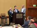 Carl San Miguel and Jeff Bell with Assembly Member Evan Low